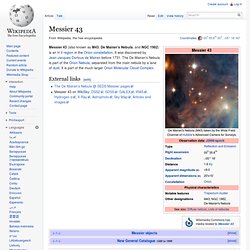 Messier 43