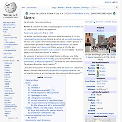 wikipedia: Mestre