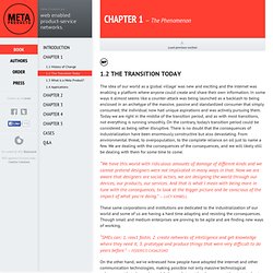 Meta Products — Book: 1.2 The Transition Today