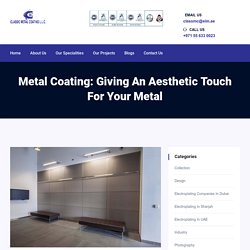 Metal Coating: Giving An Aesthetic Touch For Your Metal - CMC