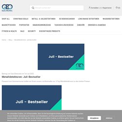 Metalldetektoren: Juli-Bestseller - Geo-Electronic GmbH