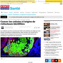 Cancer: les cellules à l’origine de métastases identifiées