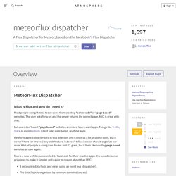 meteorflux:dispatcher package