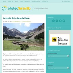 Leyenda de La Basa la Mora. — MeteoSaravillo, blog de meteorología.