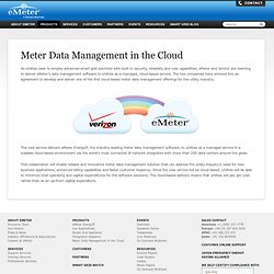Meter Data Management in the Cloud