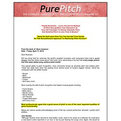 Pure Pitch Method - Master Absolute Pitch & Relative Pitch
