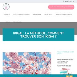 Ikigai : la méthode, comment trouver son Ikigai ? - AH Accompagnement