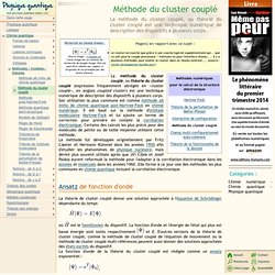 Méthode du cluster couplé