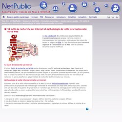 52 outils de recherche sur Internet et Méthodologie de veille informationnelle sur le Web