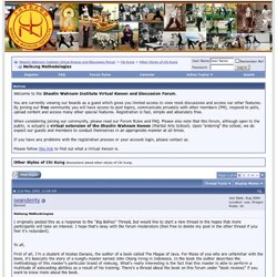 Neikung Methodologies - Shaolin Wahnam Institute Virtual Kwoon and Discussion Forum