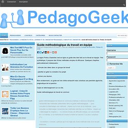 PedagoGeeks. Le WebZine du social learning et de l'innovation pédagogique - Nightly