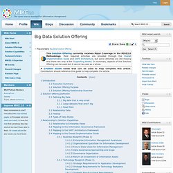 Big Data Solution Offering