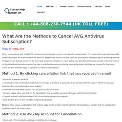 AVG Contact UK 0808-238-7544 AVG Phone Number UK