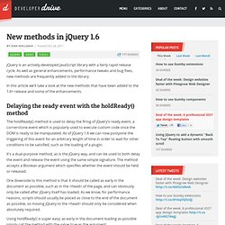 Web development blog, news and reviews - Developer Drive