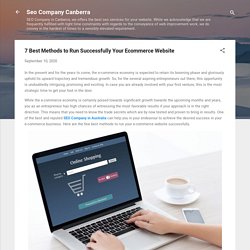7 Best Methods to Run Successfully Your Ecommerce Website