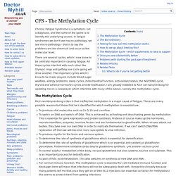 CFS - The Methylation Cycle