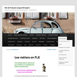 Site de Français Langue Etrangère