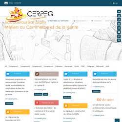 CERPEG - Métiers Ventes & Commerce
