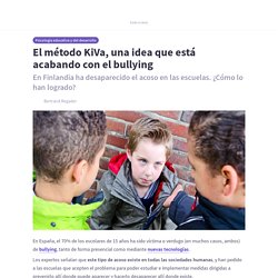 El método KiVa, una idea que está acabando con el bullying