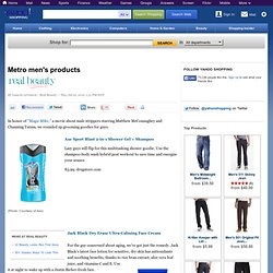 Metro men's products - Yahoo!