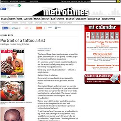 Metro Times - Arts: Portrait of a tattoo artist