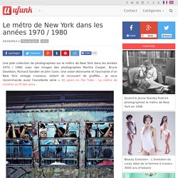 Le métro de New York dans les années 1970 / 1980