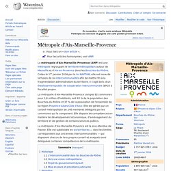 Métropole d'Aix-Marseille-Provence