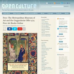 Free: The Metropolitan Museum of Art and the Guggenheim Offer 474 Free Art Books Online