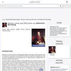 Klemens von Metternich-Winneburg