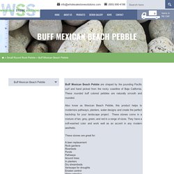 Buff Mexican Beach Pebble - Wholesale Stone Solutions