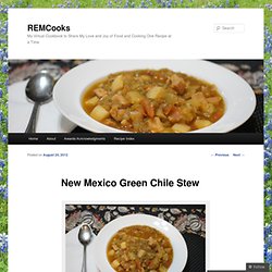 New Mexico Green Chile Stew