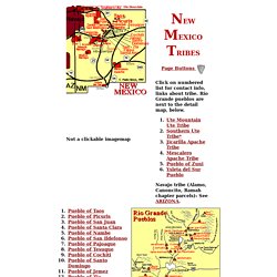 NEW MEXICO Indian tribes: BIA contact info, web links