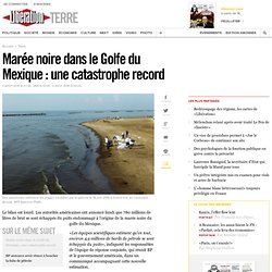 Marée noire dans le Golfe du Mexique : une catastrophe record