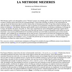 La Méthode Mézières, le Champ Clos, l'Antigymnastique