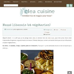 Mezzé libanais (et végétarien)