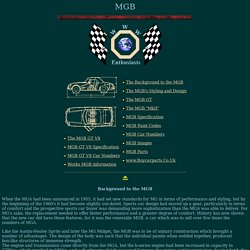 MGB Home Page