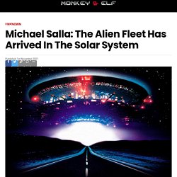 Michael Salla: the alien fleet has arrived in the solar system - Monkey & Elf