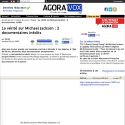 Michael Jackson : Documentaires inédits