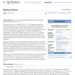 Michael Heizer