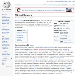 Michael Kadoorie - Wikipedia