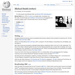 Michael Smith (writer)
