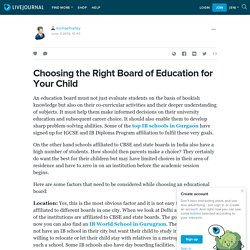 Choosing the Right Board of Education for Your Child