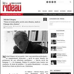 Michel Deguy - Le Rideau