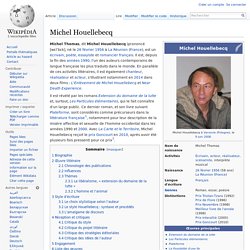 Michel Houellebecq (Wikipedia)