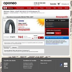 Michelin TRIAL LIGHT 80/100-21 51 M Anteriore TT » Oponeo.it