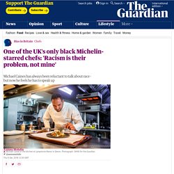 One of the UK's only black Michelin-starred chefs: 'Racism is their problem, not mine'