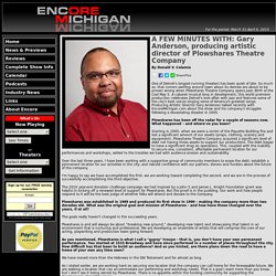 Encore Michigan - Theater, Theater Events, Theater Reviews, Theater Calendar