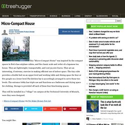Micro-Compact House (TreeHugger)