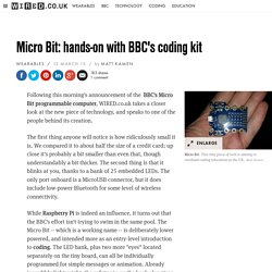 Micro Bit: hands-on with BBC's coding kit