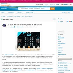 10 BBC micro:bit Projects in 10 Days